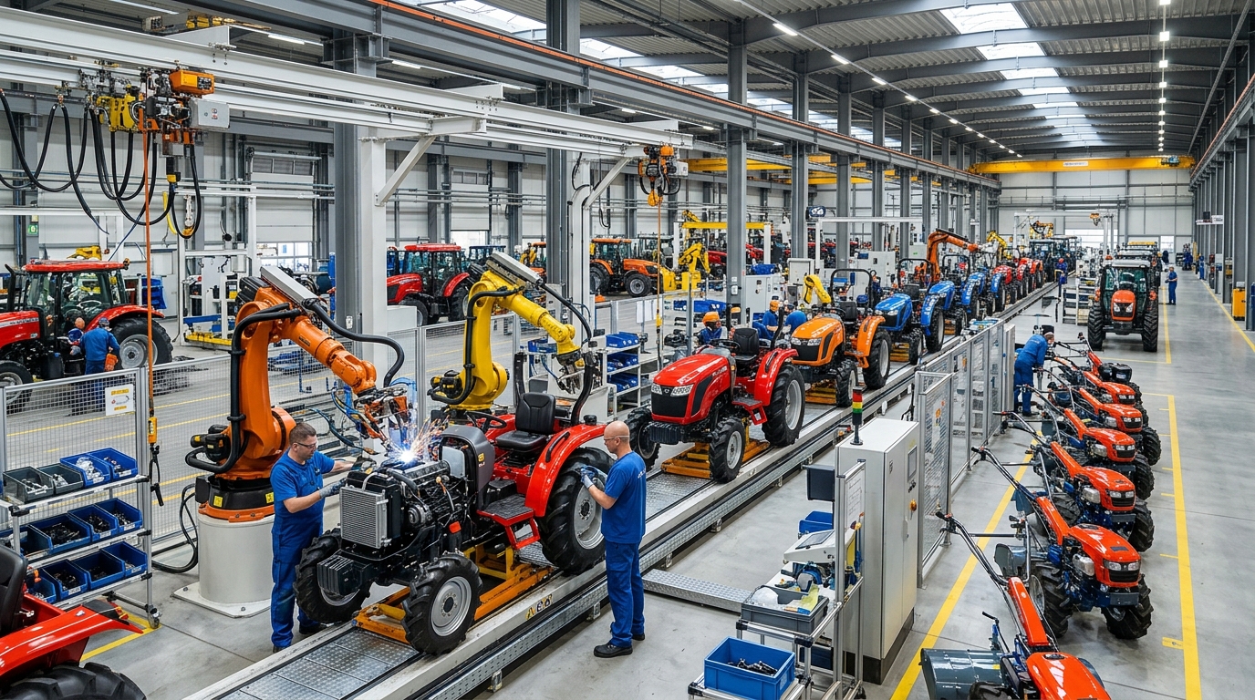 Robotrac Tractor India Pvt Ltd Facility